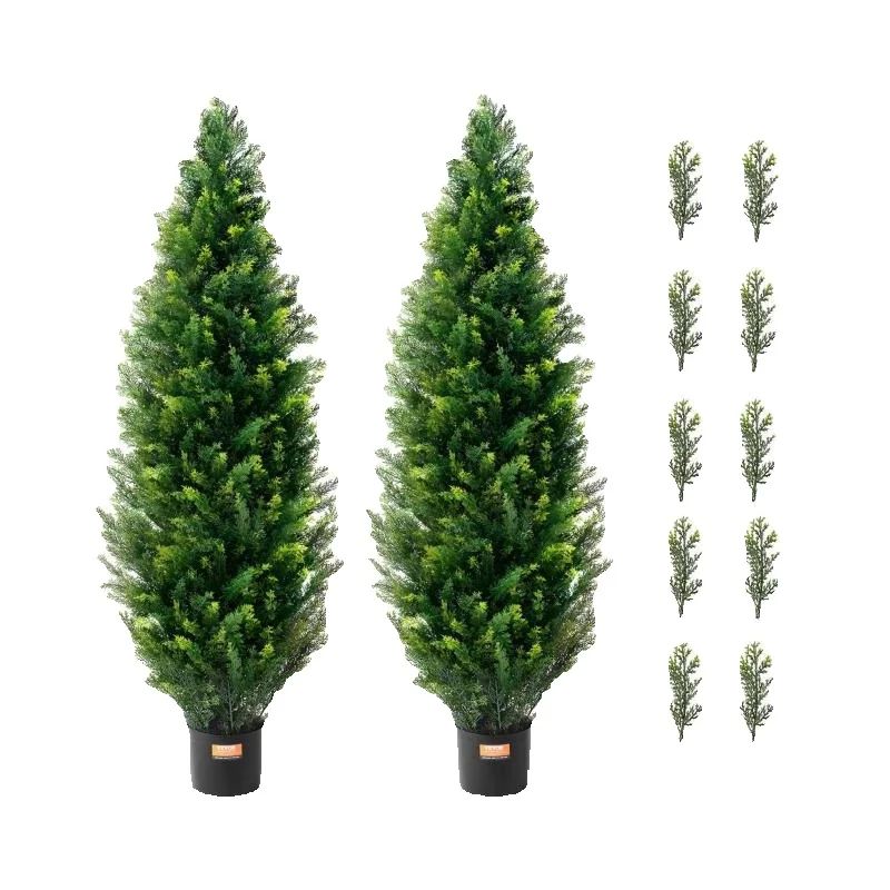 Dracaena Marginata - SucceBuy Sztuczne Drzewko Topiary z Cedru,