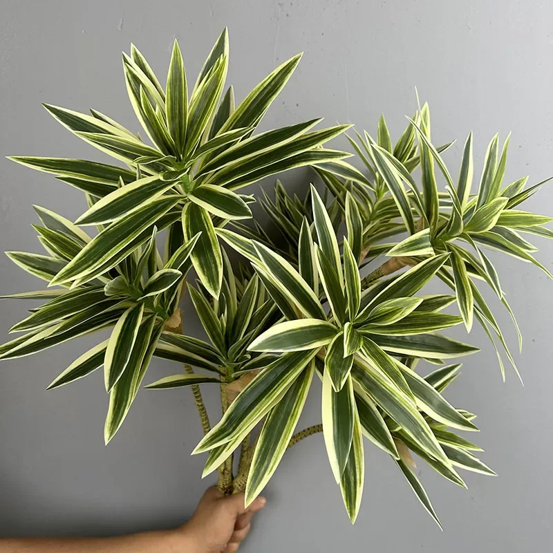 Dracaena Marginata - Sztuczne rośliny zielone Tropikalna lilia Bambusy