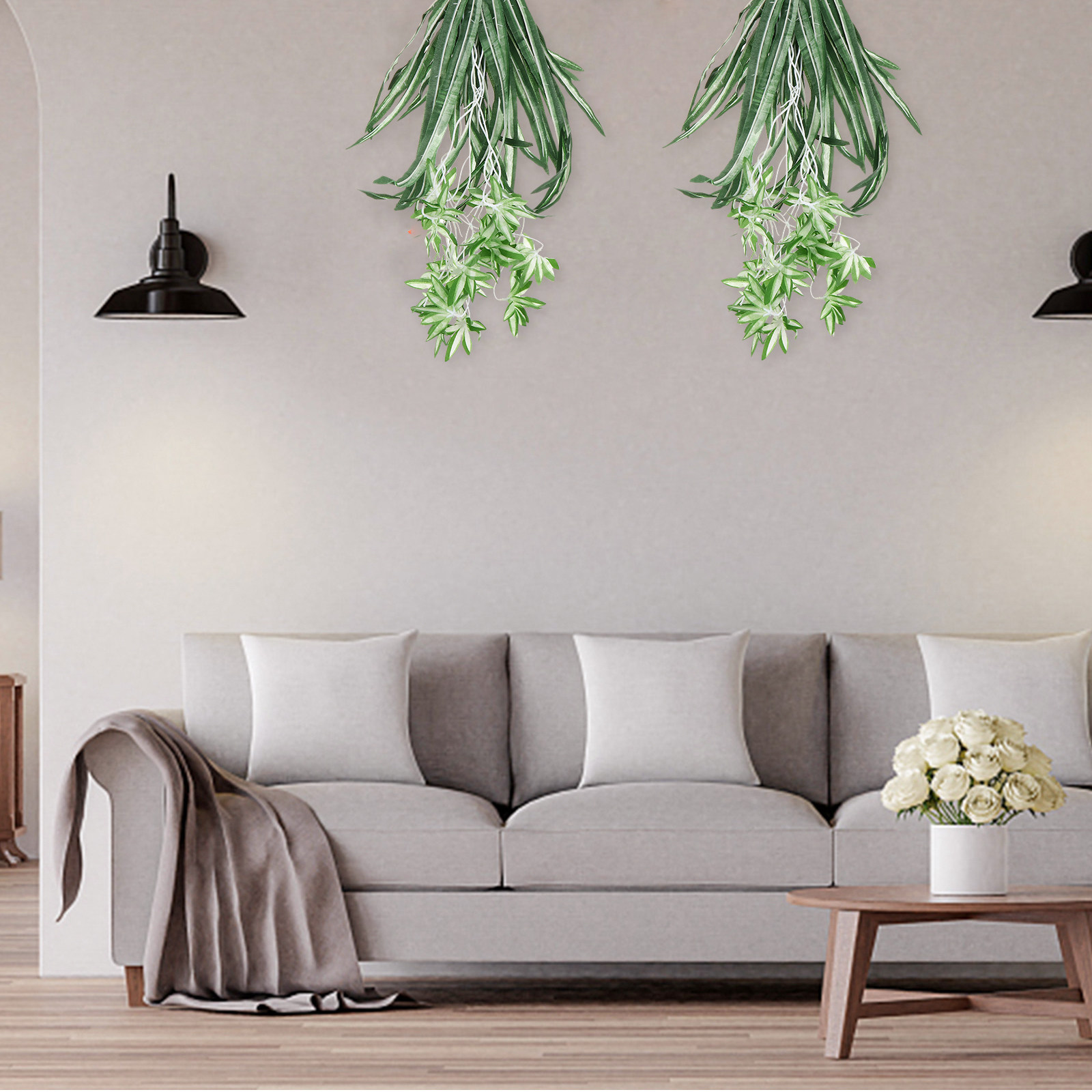 1 szt. Sztuczna roślina Chloro – Spider Plant Hanging recenzja i cena